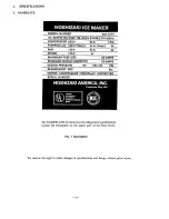 Предварительный просмотр 6 страницы Hoshizaki KM-1201DSU Service Manual