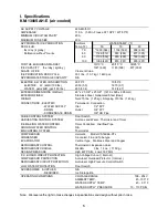 Preview for 5 page of Hoshizaki KM-1300SAH-E Service Manual