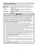 Preview for 6 page of Hoshizaki KM-1301SAJ/3 Service Manual