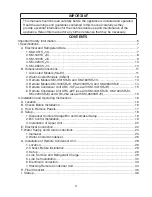 Preview for 3 page of Hoshizaki KM-1301SAJ Instruction Manual