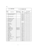 Preview for 5 page of Hoshizaki KM-151BAH Parts List