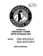 Preview for 1 page of Hoshizaki KM-250BAC Service Manual