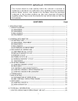 Preview for 3 page of Hoshizaki KM-260BWH Service Manual