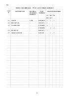 Предварительный просмотр 8 страницы Hoshizaki KM-280MAH-E Parts List