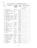 Предварительный просмотр 12 страницы Hoshizaki KM-280MAH-E Parts List