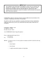 Preview for 2 page of Hoshizaki KM-280MAH Instruction Manual