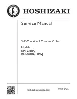 Предварительный просмотр 1 страницы Hoshizaki KM-301BAJ Service Manual