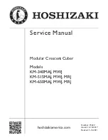 Hoshizaki KM-340MAJ Service Manual preview