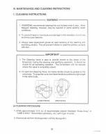 Preview for 23 page of Hoshizaki KM-500MAE Instruction Manual