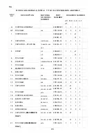 Preview for 20 page of Hoshizaki KM-500MAF-E Parts List