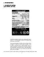 Preview for 4 page of Hoshizaki KM-630MAH Instruction Manual