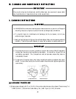 Preview for 23 page of Hoshizaki KM-630MAH Instruction Manual