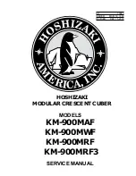 Hoshizaki KM-900MAF Service Manual preview