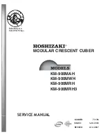 Hoshizaki KM-900MAH Service Manual предпросмотр