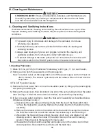 Preview for 22 page of Hoshizaki KM-901MAH50 Instruction Manual