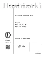 Hoshizaki KMD-450MAH Service Manual preview