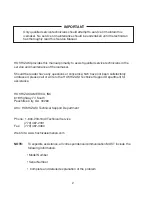 Preview for 2 page of Hoshizaki KMD-700MAH Service Manual