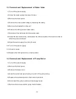 Preview for 70 page of Hoshizaki KMD-700MAH Service Manual