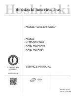 Preview for 1 page of Hoshizaki KMD-901MAH Service Manual