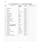 Preview for 21 page of Hoshizaki KML-350MAH Parts List