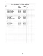 Preview for 25 page of Hoshizaki KML-350MAH Parts List