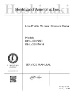 Предварительный просмотр 1 страницы Hoshizaki KML-351MAH Service Manual