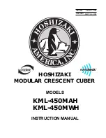 Hoshizaki KML-450MAH Instruction Manual preview