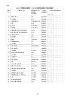 Preview for 21 page of Hoshizaki KML-600MAH Parts List