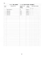 Preview for 46 page of Hoshizaki KML-600MAH Parts List