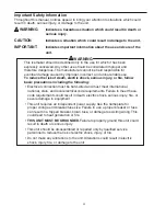 Preview for 4 page of Hoshizaki KML-700MWH-M Instruction Manual