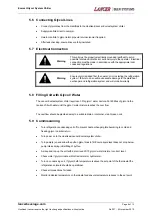 Preview for 6 page of Hoshizaki LANCER Everest Installation, Operation & Service Manual