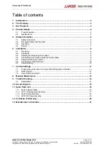 Preview for 2 page of Hoshizaki Lancer Glycoolpac 27hx Installation, Operation & Service Manual