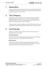 Preview for 3 page of Hoshizaki Lancer Glycoolpac 27hx Installation, Operation & Service Manual