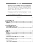 Предварительный просмотр 2 страницы Hoshizaki LM-250M Instruction Manual