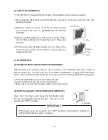 Предварительный просмотр 17 страницы Hoshizaki LM-250M Instruction Manual