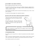 Предварительный просмотр 18 страницы Hoshizaki LM-250M Instruction Manual