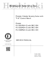 Preview for 1 page of Hoshizaki MODULAR CUBELET SERENITY SERIES FS-1022MLH-C Service Manual