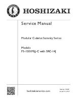 Preview for 1 page of Hoshizaki Modular Cubelet Serenity Series Service Manual