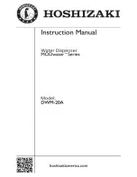 Preview for 1 page of Hoshizaki MODwater DWM-20A Instruction Manual