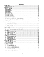 Предварительный просмотр 2 страницы Hoshizaki Pass Thru Series PTR2SSB-FSFS Parts List