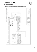 Предварительный просмотр 69 страницы Hoshizaki Premier BW80 Operation, Maintenance And Installation Manual