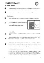 Предварительный просмотр 81 страницы Hoshizaki Premier BW80 Operation, Maintenance And Installation Manual