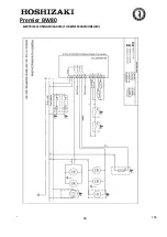 Предварительный просмотр 104 страницы Hoshizaki Premier BW80 Operation, Maintenance And Installation Manual