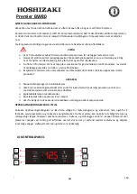 Предварительный просмотр 150 страницы Hoshizaki Premier BW80 Operation, Maintenance And Installation Manual