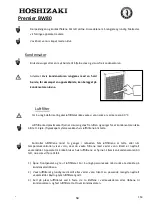 Предварительный просмотр 153 страницы Hoshizaki Premier BW80 Operation, Maintenance And Installation Manual