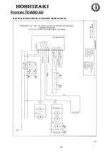 Предварительный просмотр 20 страницы Hoshizaki PREMIER F 60 Operation, Maintenance And Installation Manual