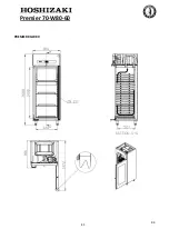 Предварительный просмотр 84 страницы Hoshizaki PREMIER F 60 Operation, Maintenance And Installation Manual