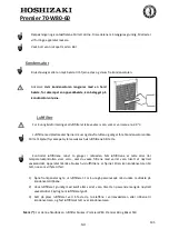 Предварительный просмотр 195 страницы Hoshizaki PREMIER F 60 Operation, Maintenance And Installation Manual