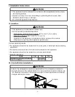 Предварительный просмотр 7 страницы Hoshizaki Reach-In B-Series Instruction Manual