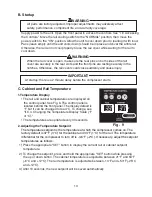 Предварительный просмотр 13 страницы Hoshizaki Refrigerated Prep Table with Raised Rail Instruction Manual